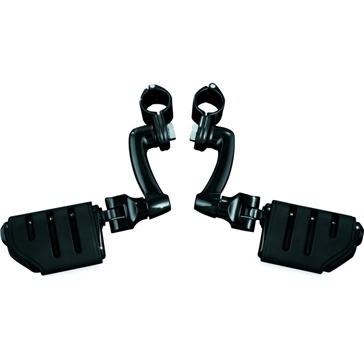 Kuryakyn Appui-pied Longhorn Trident Offset avec pince