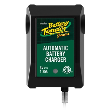 Battery Tender Chargeur de batterie Junior 6V/1.25A Haute performance - 900667