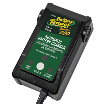 Battery Tender Chargeur de batterie Junior 800 Junior haute efficacité - 900676