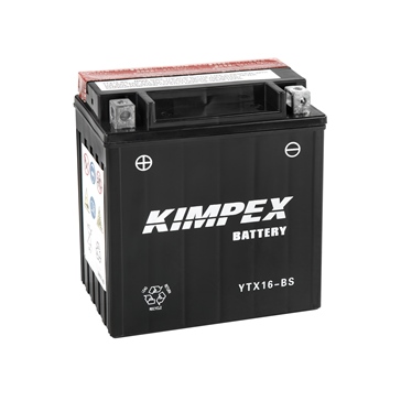 Kimpex Battery Maintenance Free AGM YTX16-BS