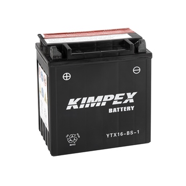 Kimpex Battery Maintenance Free AGM YTX16-BS-1