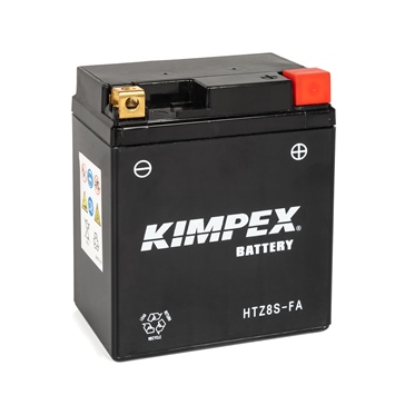 Kimpex Batteries AGM sans entretien activée à l'usine YTZ8S-FA