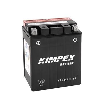 Kimpex Battery Maintenance Free AGM High Performance YTX14AH-BS