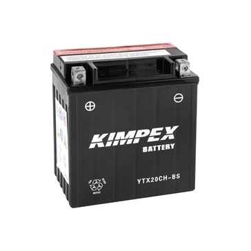 Kimpex Batterie Haute Performance AGM sans entretien YTX20CH-BS