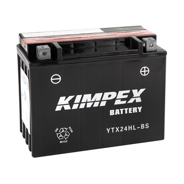 Kimpex Batterie Haute Performance AGM sans entretien YTX24HL-BS