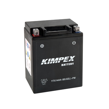 Kimpex Batterie Haute Performance AGM sans entretien YTX14AH-BS(GEL)