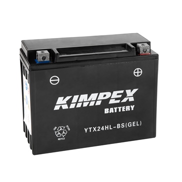 Kimpex Battery Maintenance Free AGM High Performance YTX24HL-BS(GEL)