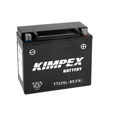 Kimpex Batterie AGM sans entretien YTX20(L)-BS(FA)
