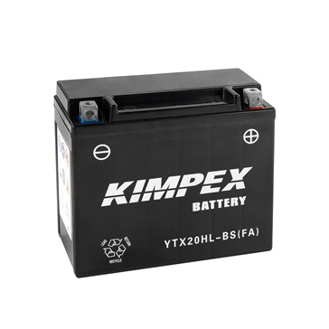 Kimpex Batterie Haute Performance AGM sans entretien YTX20H(L)-BS(FA)