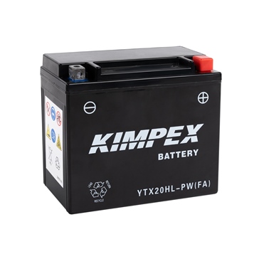 Kimpex Batterie AGM sans entretien YTX20HL-PW (FA)