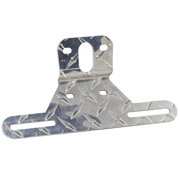 Tie Down License Plate Support