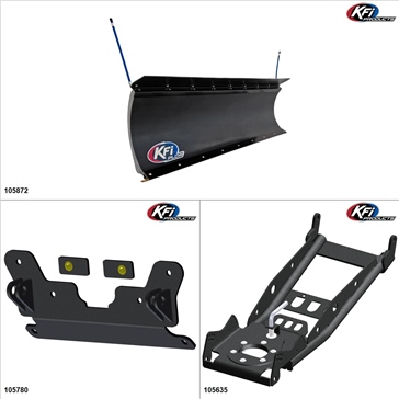 KFIProducts - Kit de pelle UTV - 72", Can-Am Defender HD5 2017-19