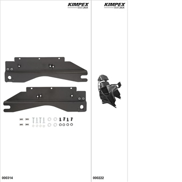 KimpexSeatJack - Kit siège passager, Yamaha FX Nytro XTX 2009-14