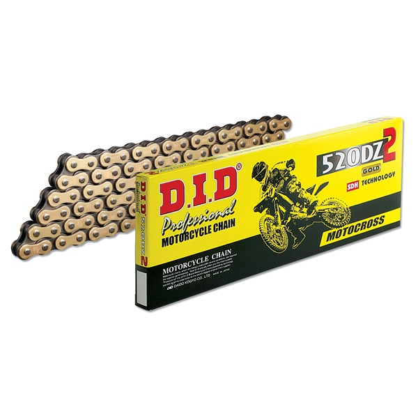 CHALLENGER ORIGINAL CHAIN 【USED】 D-I-D Chain - 520DZ2 | Kimpex Canada