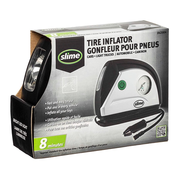 SLIME Air Compressor w/Light 300 psi #050536 SLIME Air Compressor w/Light 300 psi #050536