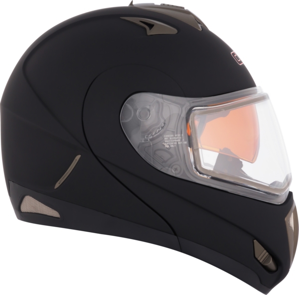 heated modular snowmobile helmets