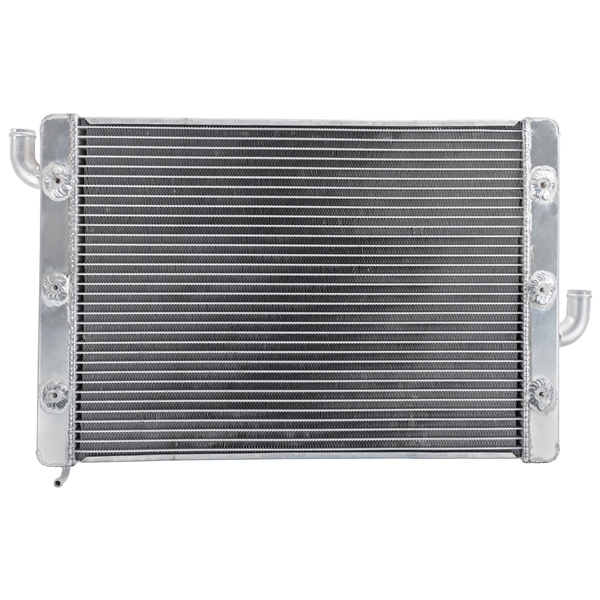 HUALEY Aluminum Radiator – Fits Polaris Scrambler Sportsman Magnum 400 400L 500, 1996-2000, Polished