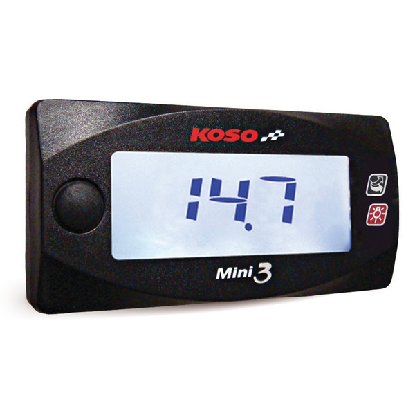 Koso EX-02S Universal Digital Speedometer – 0-360 Km/h, 0-225 MPH, With Backlight & Indicators - View #6