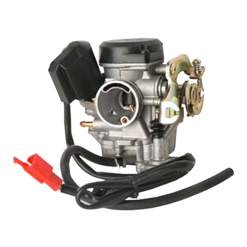 OUTSIDE-DISTRIBUTING GY6 Style 50 cc Carburetor
