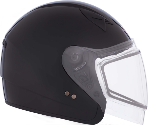 open face helmet snowmobile