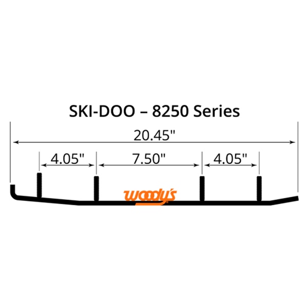 【KANO】 WOODYS Carbide Runner | Kimpex Canada