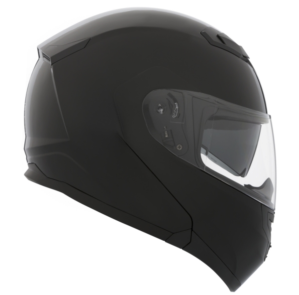 ckx motorcycle helmets Mission Alaska Snowmobile Helmet Glossy Silver / 3XL Efficient in reducing the risk of fogging CKX CONTACT HELMET MATTE BLACK