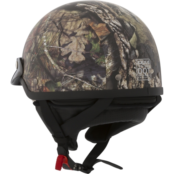 camo motorcycle half helmet