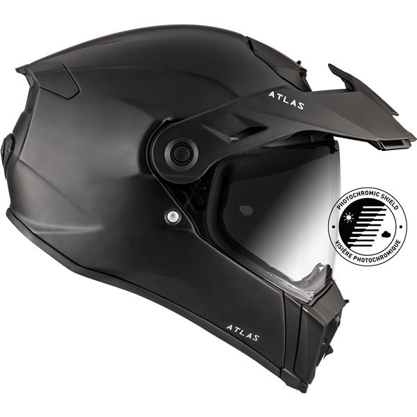 ☆ ☆ Nam Black CKJ Ultralight Rubberized Helmet CKX Atlas Helmet | Kimpex USA