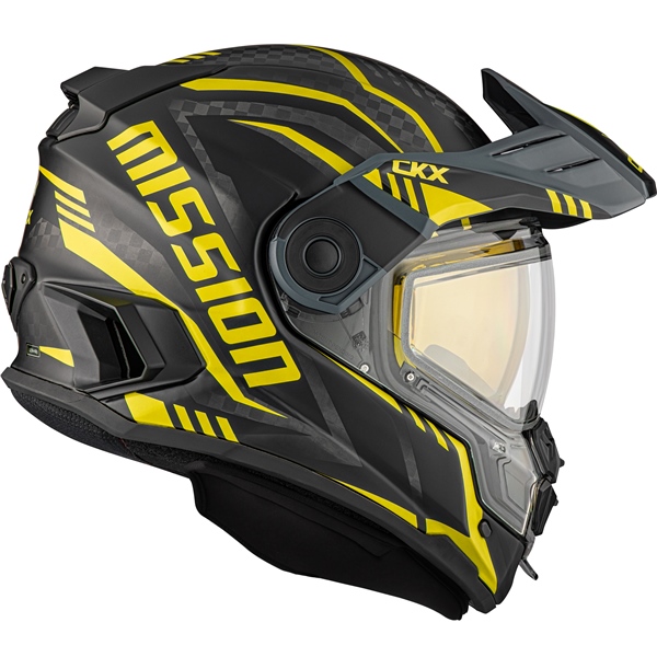 CKX Mission Free-Face Helmet - Carbon | Kimpex USA CKX Mission Free-Face Helmet - Carbon | Kimpex USA