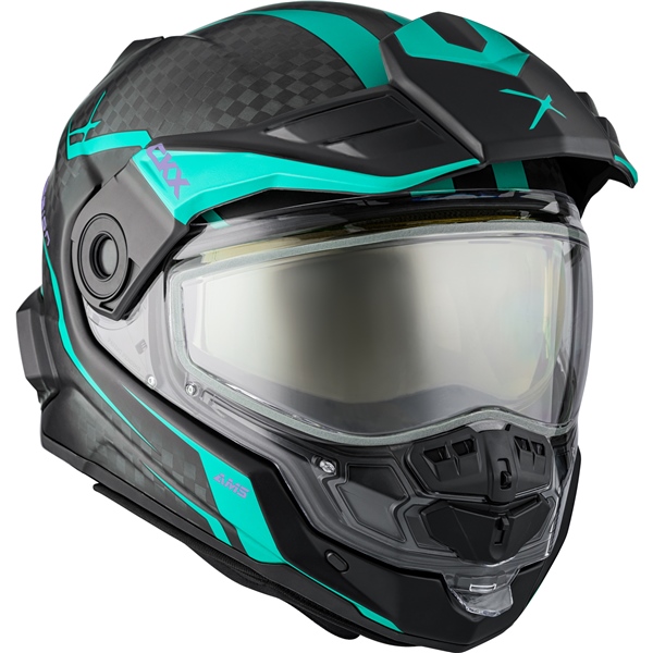 CKX Mission Free-Face Helmet - Carbon | Kimpex Canada