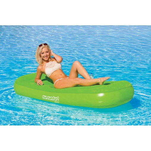 SUN-COMFORT-AIRHEAD Cool Suede Pool Lounge Tube