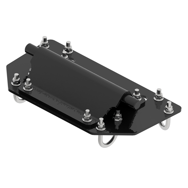 Kimpex Universal Snow Plow Mounting Plate For Polaris ATVs - Click N